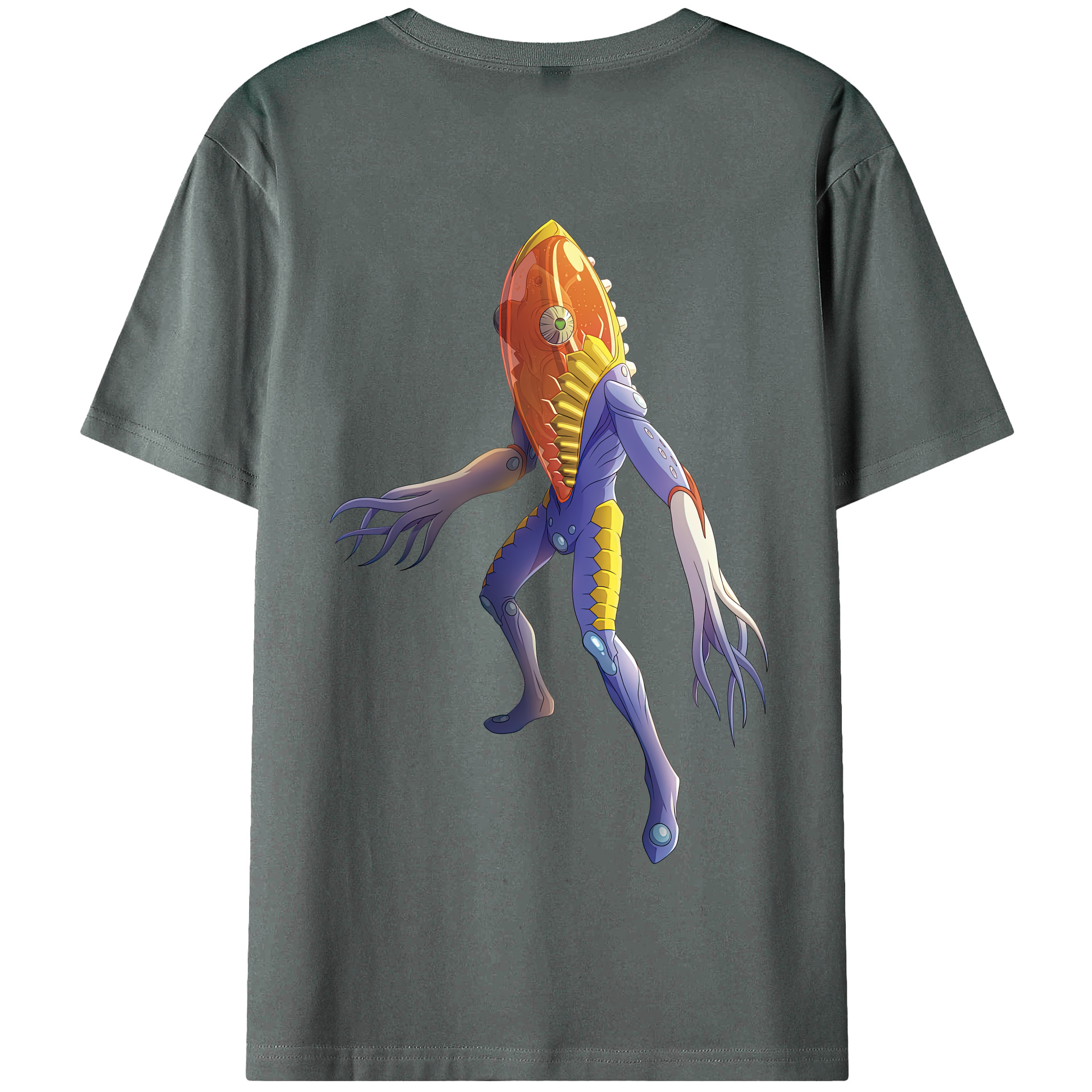 （画像用） ウルトラマン Ultraman 綿100％半袖Tシャツ（背面プリント）